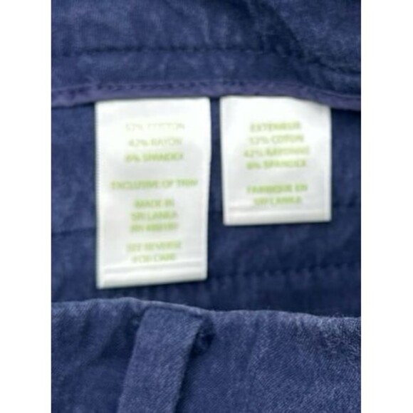 Lilly Pulitzer navy ankle pant size 4 - Picture 8 of 9